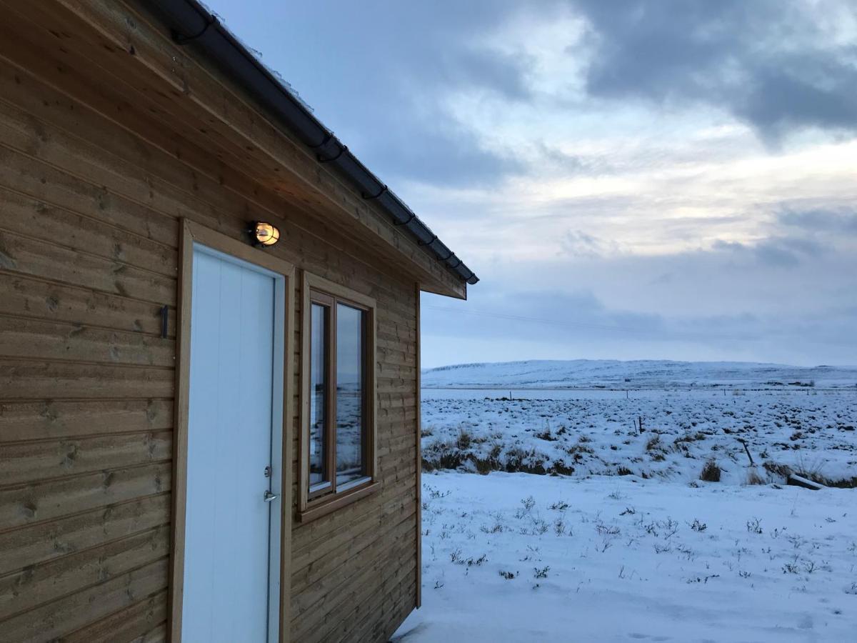 Вилла Cabin 1 At Lundar Farm Боргарнес Экстерьер фото